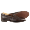 Alden Penny Loafer in Dark Brown Soft Calf with Flex Welt Leather Sole