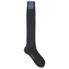 Bresciani Knee Length Wool Socks in Solid Colours
