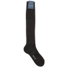 Bresciani Knee Length Wool Socks in Solid Colours