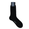 Bresciani Calf Length Cotton Socks with Pin Dots