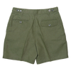 Drake's Chino Shorts in Olive Linen