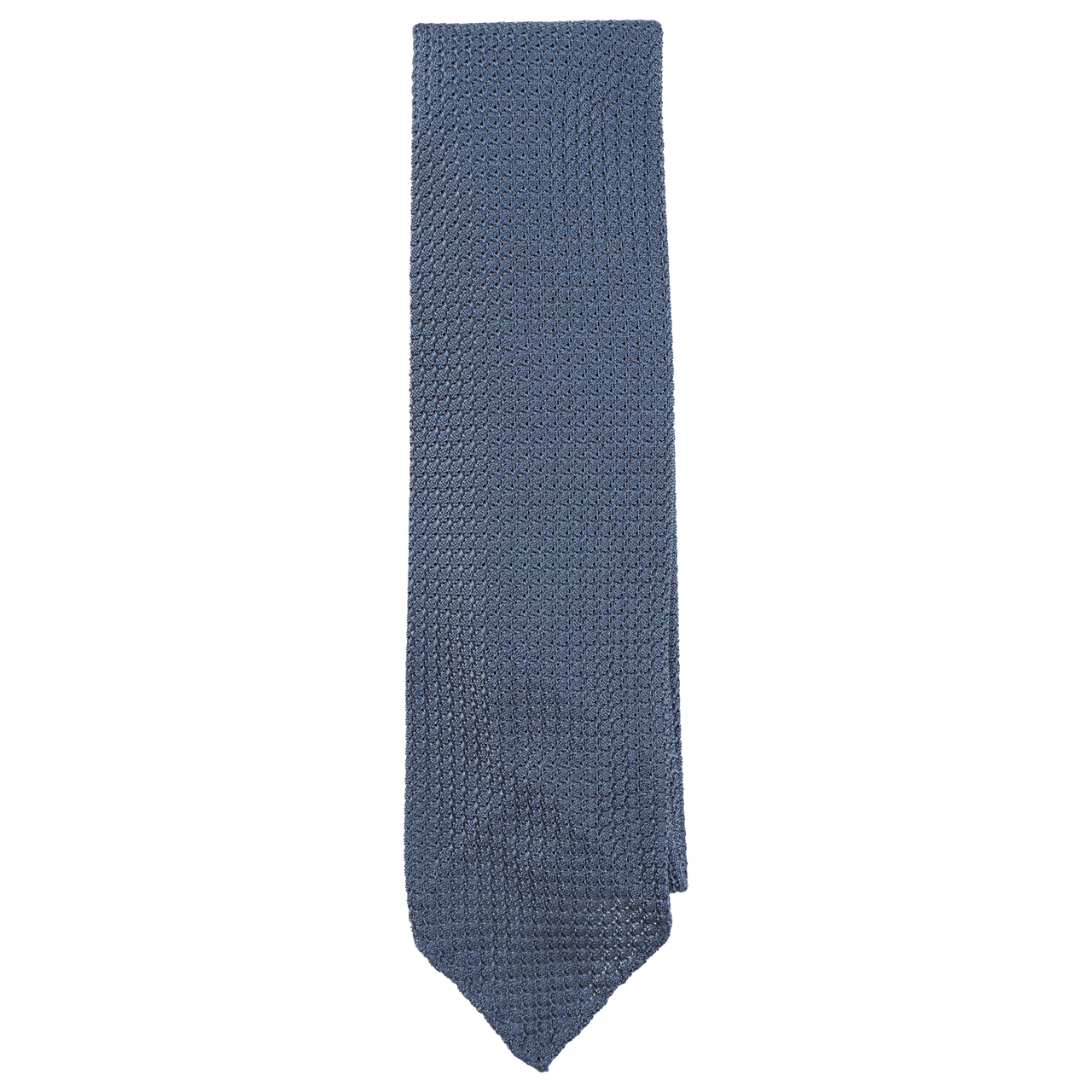 Drake's Tie in Solid Colour Silk Grenadine Grossa with Hand-Rolled Tip