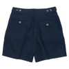Drake's Chino Shorts in Navy Linen