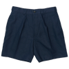 Drake's Chino Shorts in Navy Linen