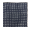 Drake's Pocket Square in Woven Wool-Silk with Printed Spots