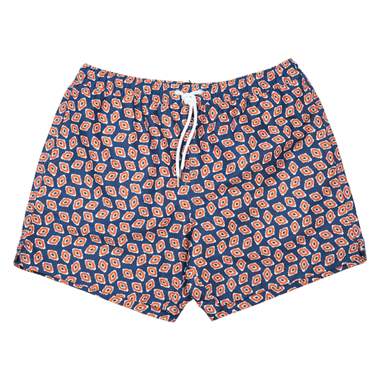 Drake's Swim Shorts in Navy Medallion Print