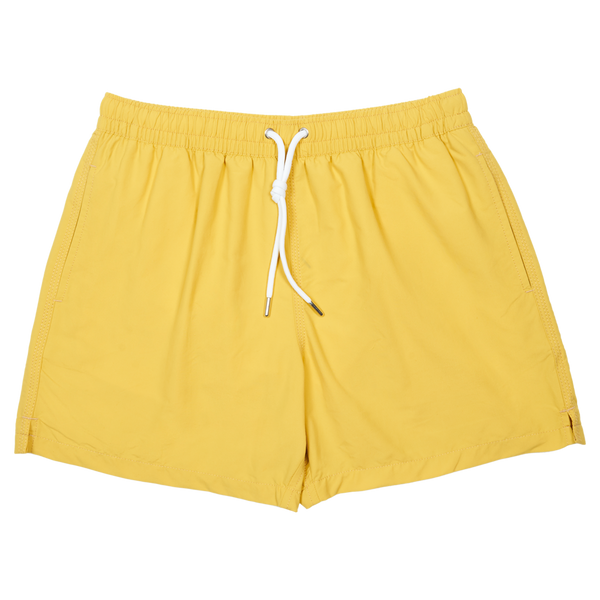 Drake's Swim Shorts in Solid Yellow