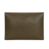 Frank Clegg Wrap Portfolio in Olive Belting Leather