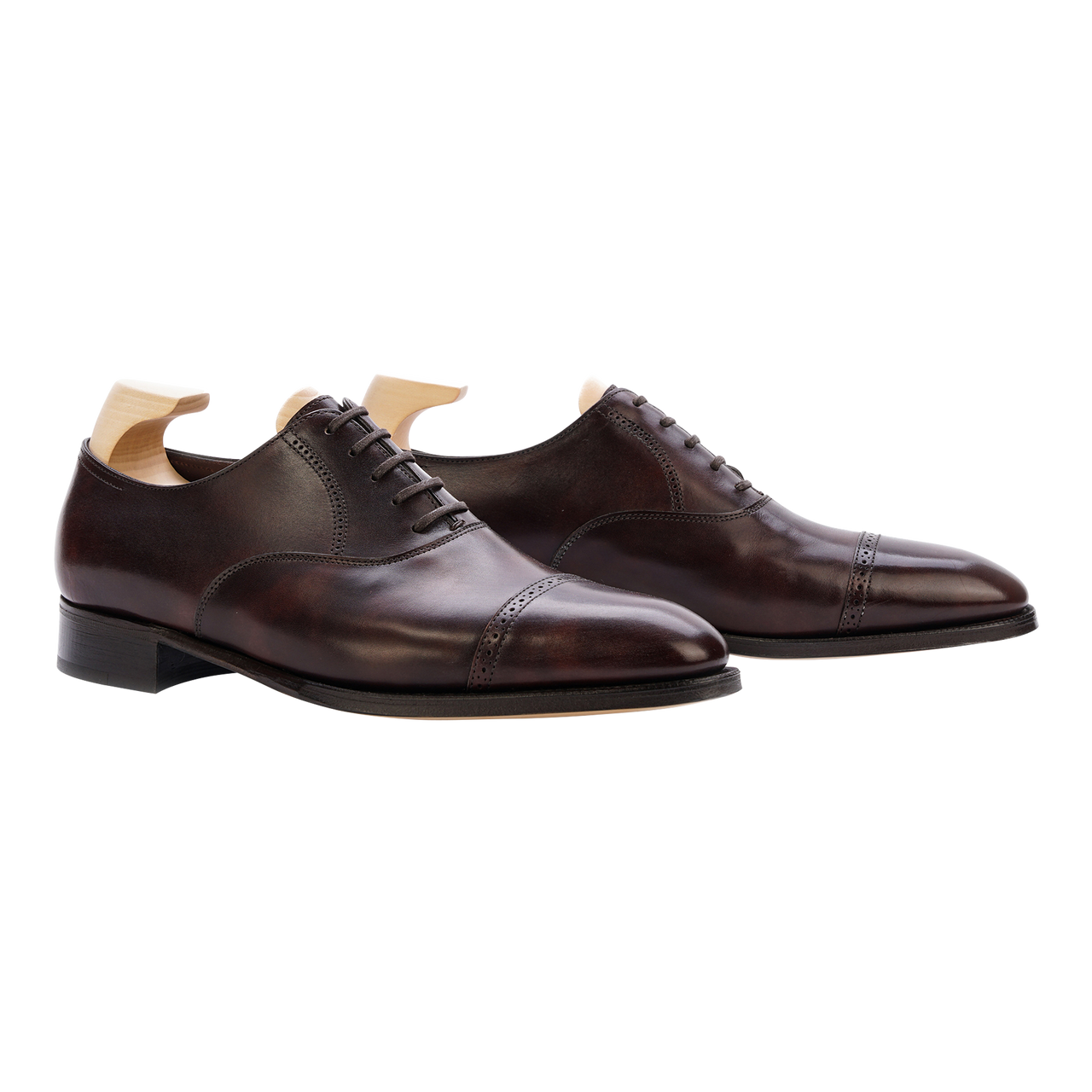 John Lobb Philip II in Dark Brown Museum Calf