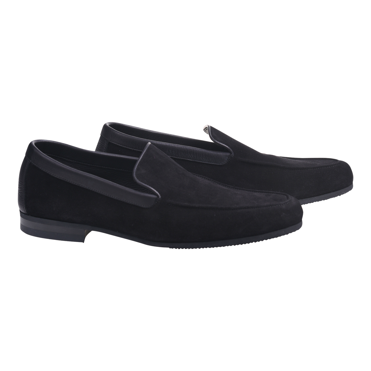 John Lobb Tyne in Black Suede