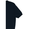 WJ & Co. Round Neck Tee in Navy Knitted Cotton