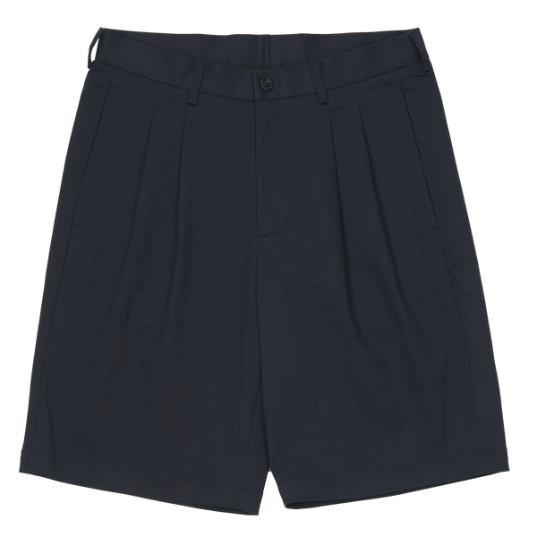 P. Johnson Chino Shorts in Navy Cotton Twill