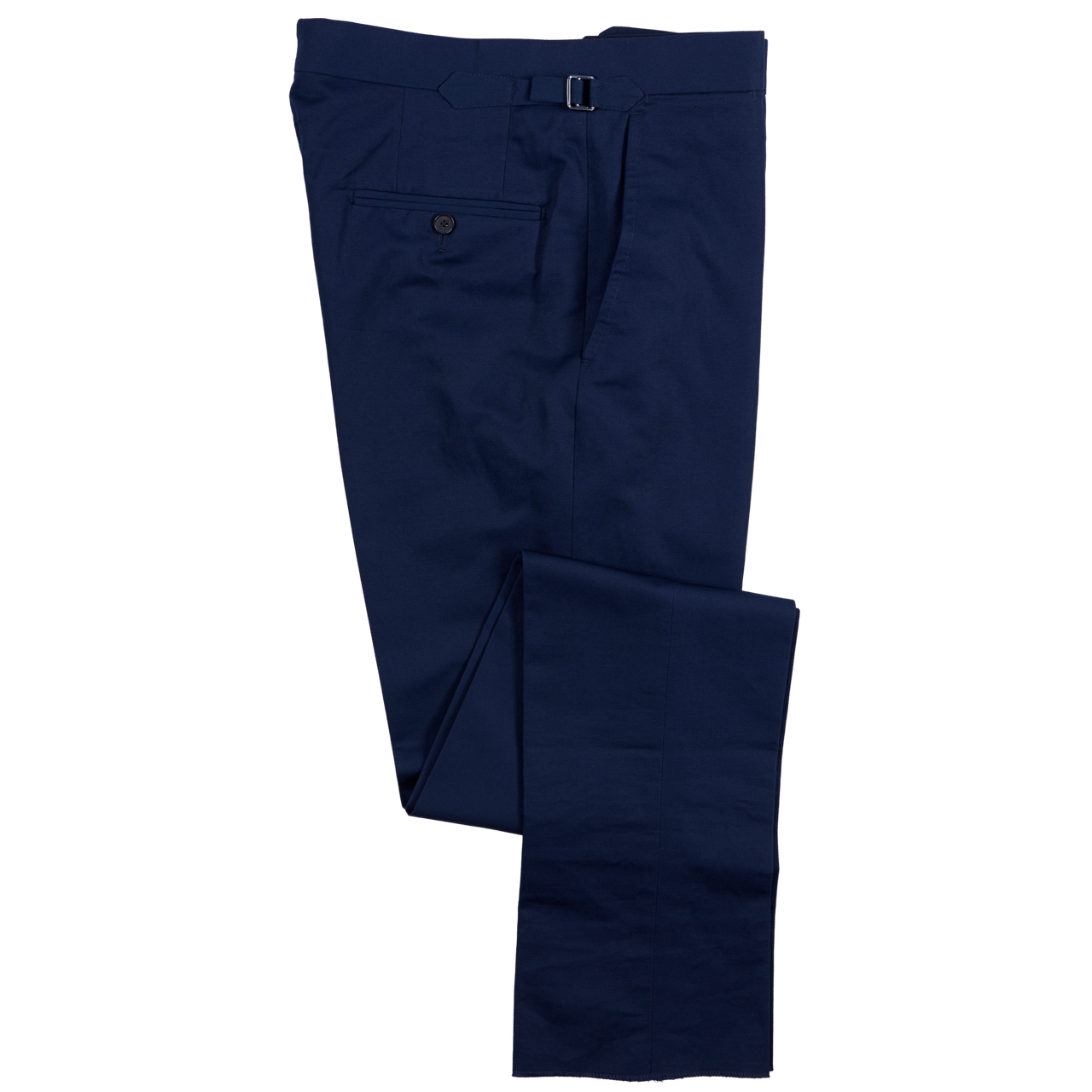 P. Johnson Trousers in French Navy Cotton-Linen