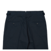 P. Johnson Trousers in Dark Navy Cotton-Linen